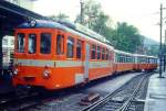 regionalzuge/301743/ab--tb-regionalzug-115-von AB / TB Regionalzug 115 von St.Gallen nach Trogen am 14.05.1993 in St.Gallen mit Triebwagen BDe 4/4 7 - B 12 - B 13
