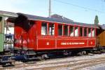 BC Museumsbahn - ex CEV BC 21 am 19.05.1997 in Blonay - 2./3.Klasse-Personenwagen - Baujahr 1902 - SWS - Fahrzeuggewicht 8,60t - 8/32 Sitzpltze - LP 10,16m - zulssige Geschwindigkeit 45 km/h -