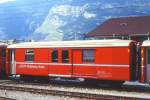 RhB - DZ 4231 - Gepckwagen mit Postabteil am 06.09.1996 in Chur - bernahme 17.02.1969 - SWS/SWP - Fahrzeuggewicht 9,00t - Zuladung 8,00t - LP 11,92m - zulssige Geschwindigkeit 80 km/h.-