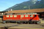 RhB - Ge 6/6 II 701  RAETIA  am 01.06.1993 in Reichenau - Universallokomotive - bernahme 09.05.1958 - SLM4220/MFO/BBC - 1776 KW - Gewicht 65,00t - LP 14,50m - zulssige Geschwindigkeit 80 km/h -