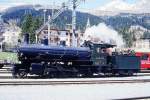 Lokomotiven/419386/rhb---g-45-108-am RhB - G 4/5 108 am 10.05.1998 in Davos Platz - Dampflok - Baujahr 1906 - SLM 1710 - in Betriebnahme 07.06.1906 - Gewicht 68,00t - 590 KW - LP 13,97m - zulssige Geschwindigkeit 45/30 km/h Tender voraus - =17.06.1991
