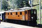 RhB - Ge 4/6 353 am 09.09.1994 in Lavin - Elektrische Streckenstangenlokomotive - bernahme 24.07.1914 - SLM2433/MFO/RhB - 588 KW - Gewicht 59,00t - LP 11,10m - zulssige Geschwindigkeit 55 km/h -