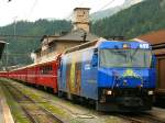 albulabahn-chur-stmoritz/446238/rhb---regio-express-1144-von-stmoritz RhB - Regio-Express 1144 von St.Moritz nach Chur am 18.07.2013 in St.Moritz auf alten Gleis 1 mit E-Lok Ge 4/4 III 652 - A 1281 - A 1233 - B 2373 - B 2346 - B 2363 - DS 4221 - B 2371 - B 2290
